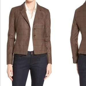 Classiques Entier® Bouclé Check Wool Blend Jacket